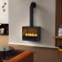 Magic-Fire Sogno 500 - Hybrid-Wandkamin