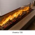 Dimplex Vivente 75 elektrischer Einbaukamin mit Flammenansicht von einer oder mehreren Seiten