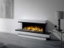 Exklusiver elektrischer Wandkamin von Flamerite Fires Exo 1000