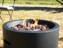 Hiroshima outdoor gas fire pit aus MgO